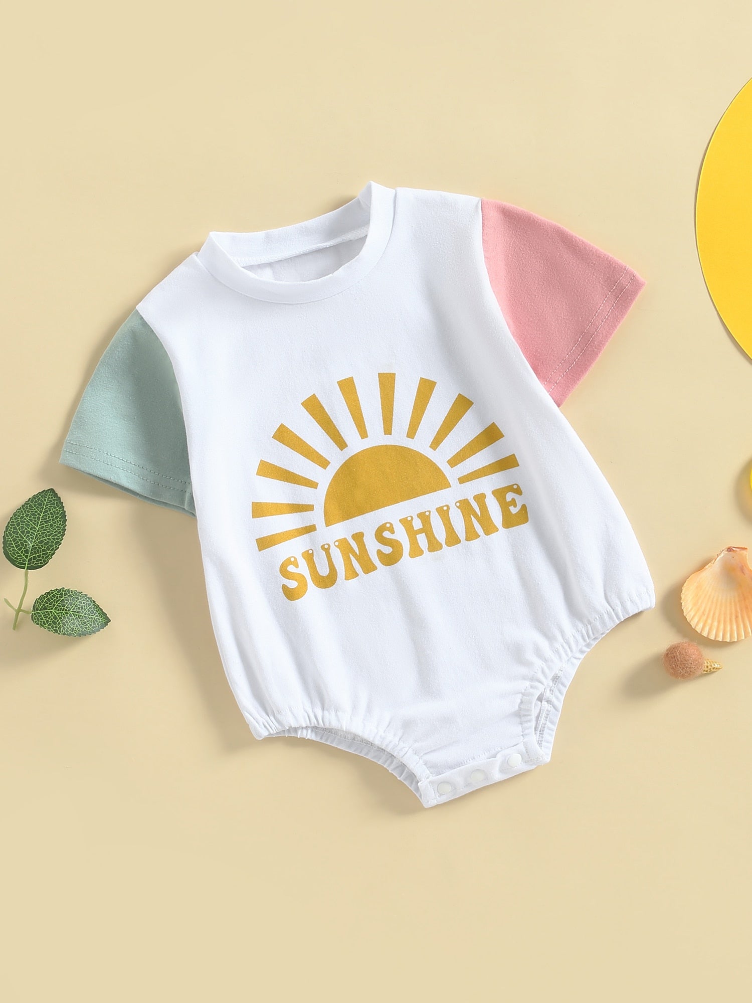 Summer Rainbow Romper for Girls and Boys