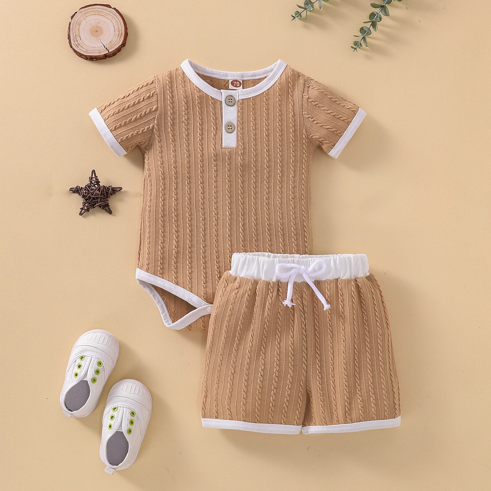 Stylish Summer Outfit for Newborn Baby Boys