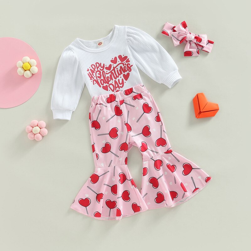 Valentine's Day Baby Girl Outfit