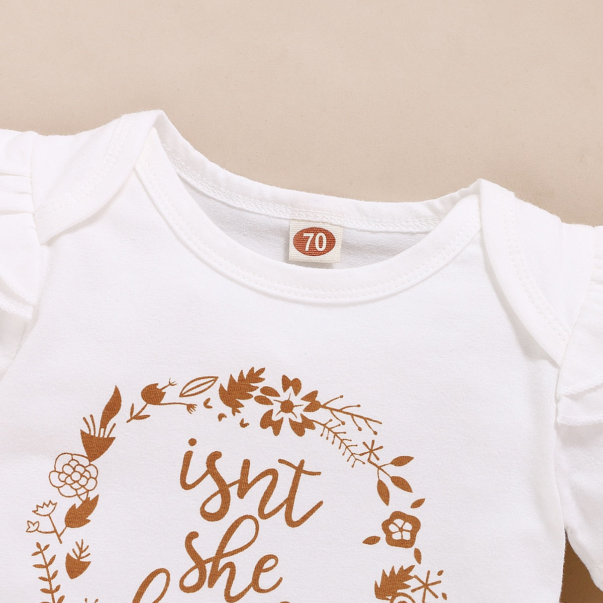 Adorable Baby Girls 3-Piece Outfit Set with Romper, Pants, and Headband