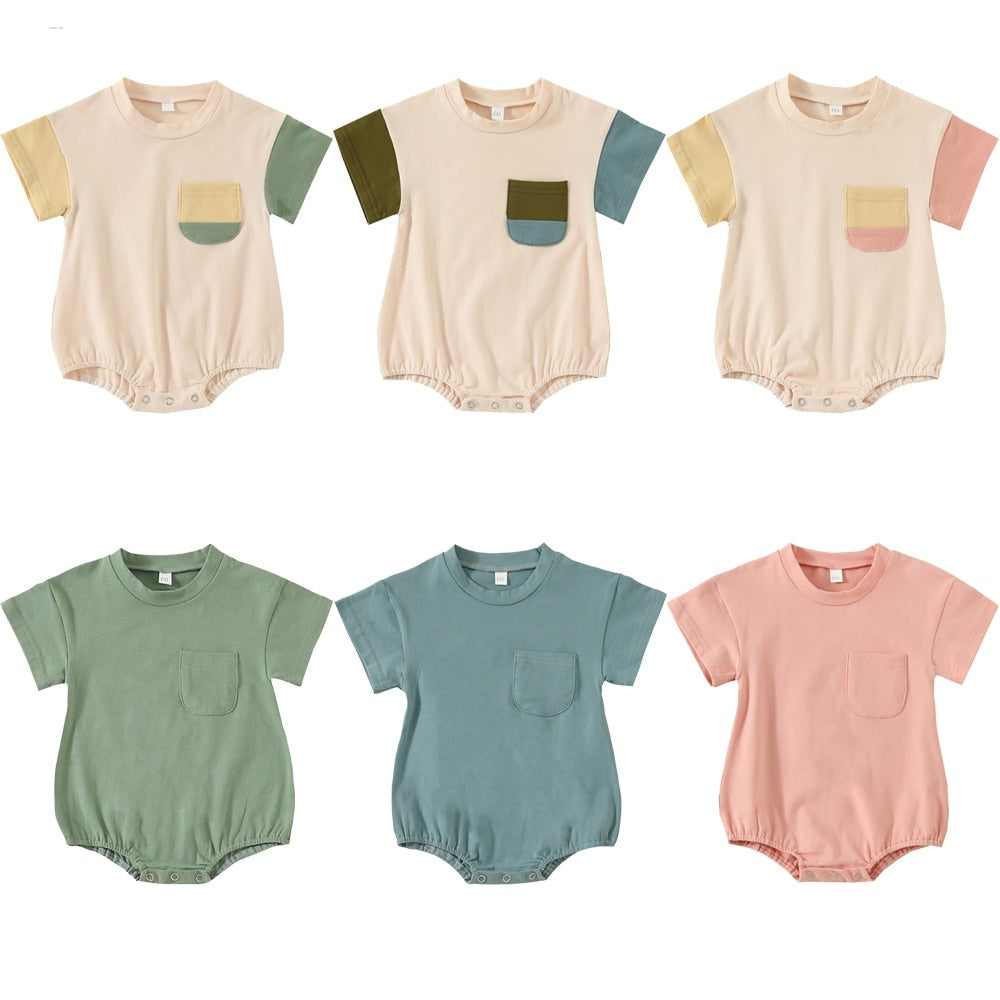 Summer Rompers for Newborn Boys and Girls