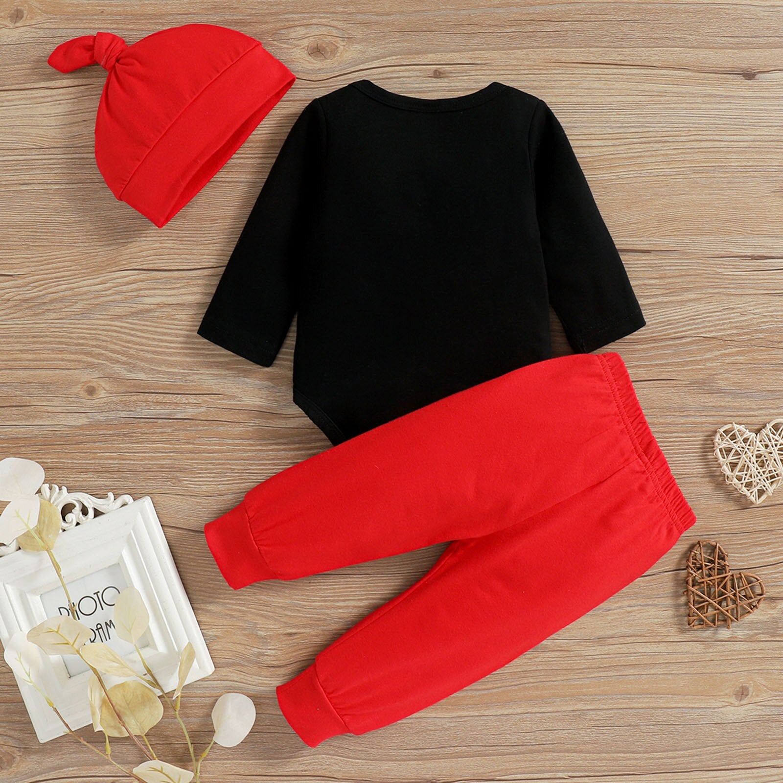 Adorable Newborn Infant Baby Boys Clothes Sets for Valentine's Day Outfits