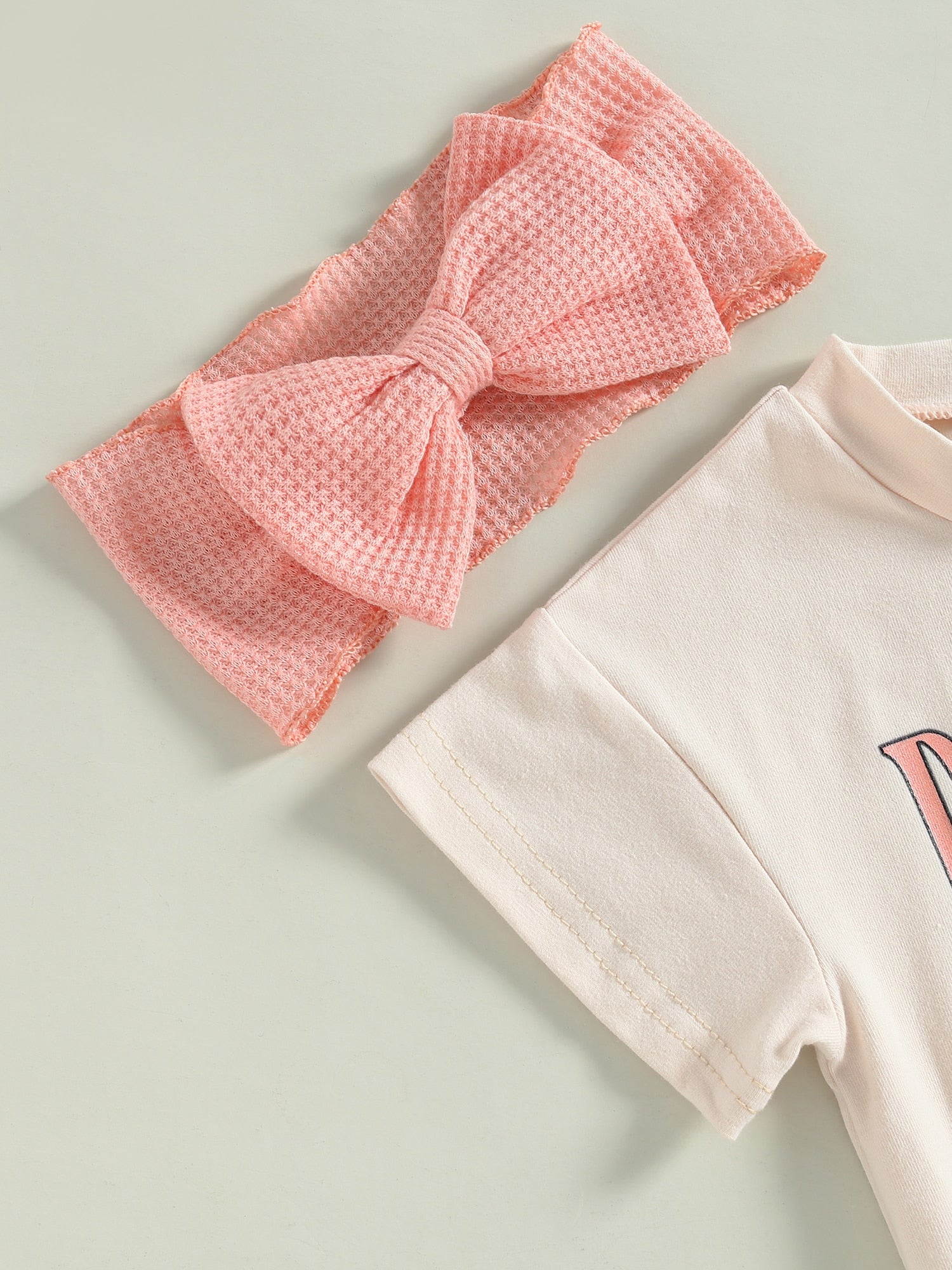 Newborn Baby Girl Short Sleeve Bubble Romper T-Shirt Butterfly Bodysuit Jumpsuit Tops