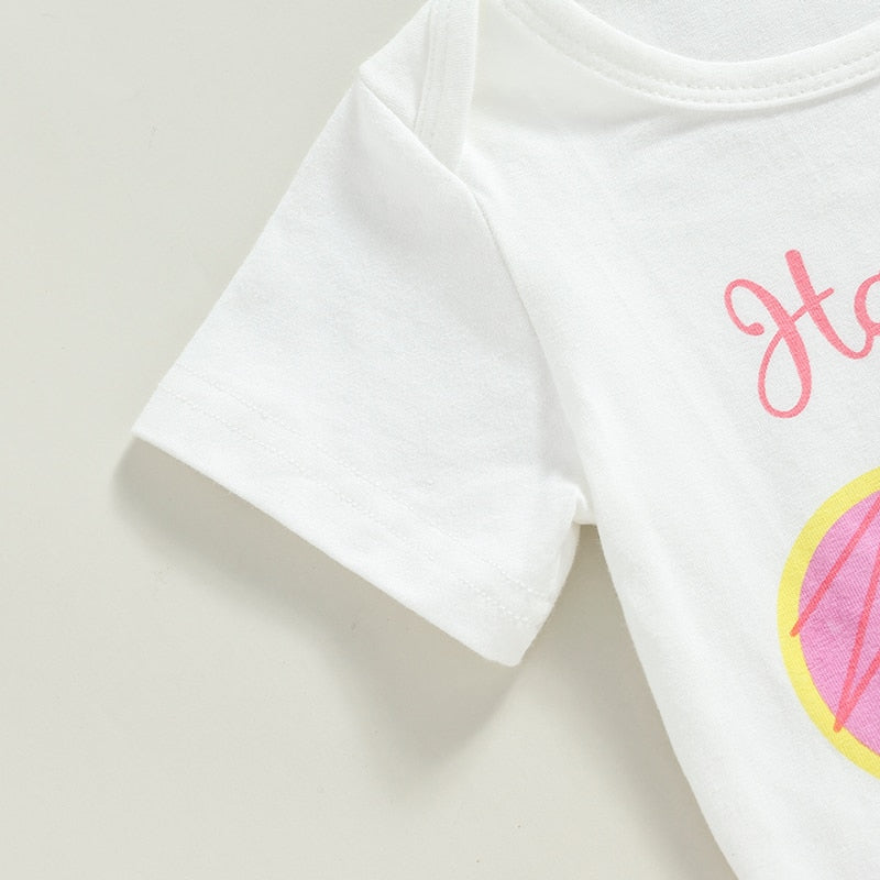 Adorable Summer Newborn Baby Girls Clothes Sets