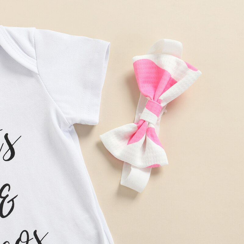 Baby Girls Summer Clothes Sets 3pcs