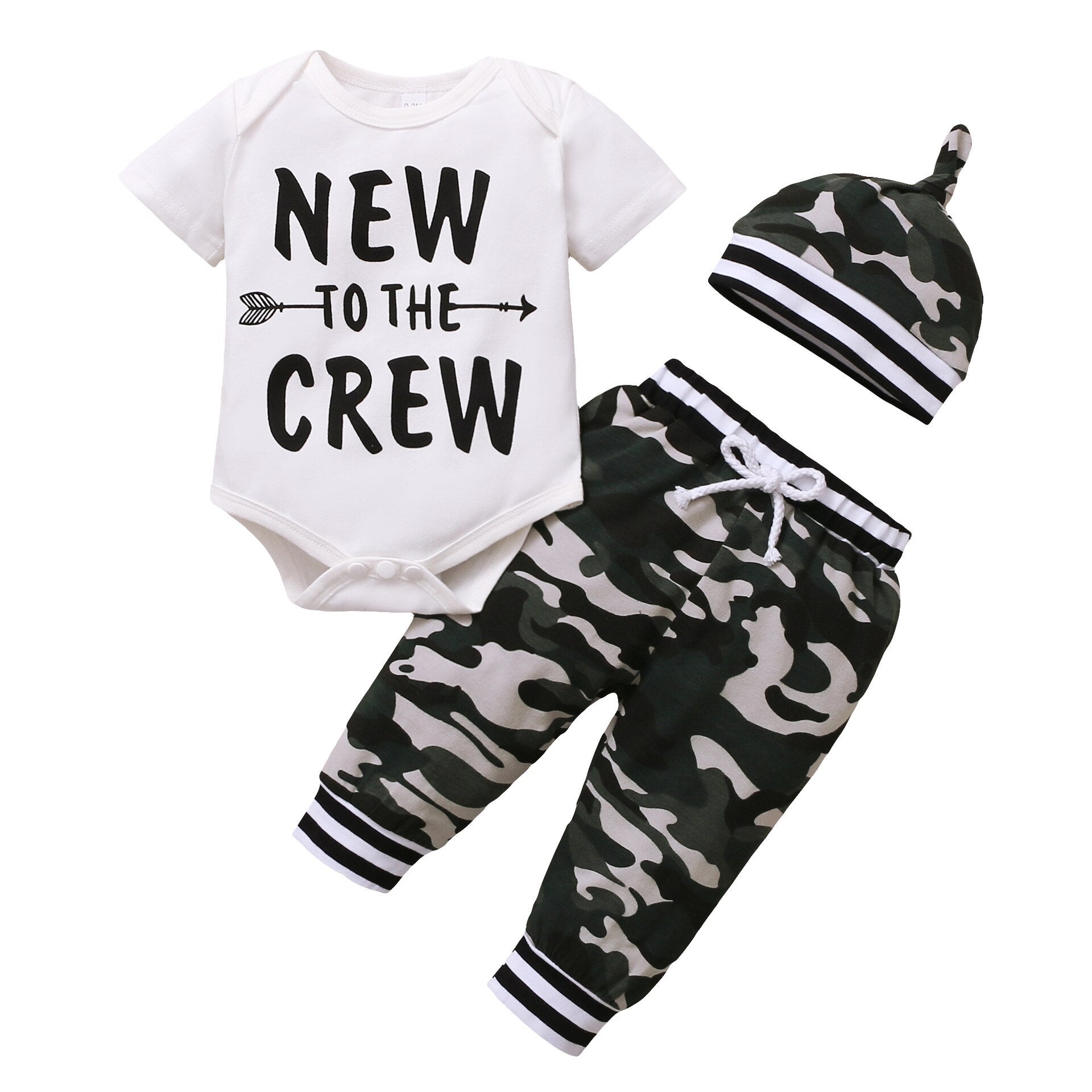 Little Man Baby Boy Clothes Set