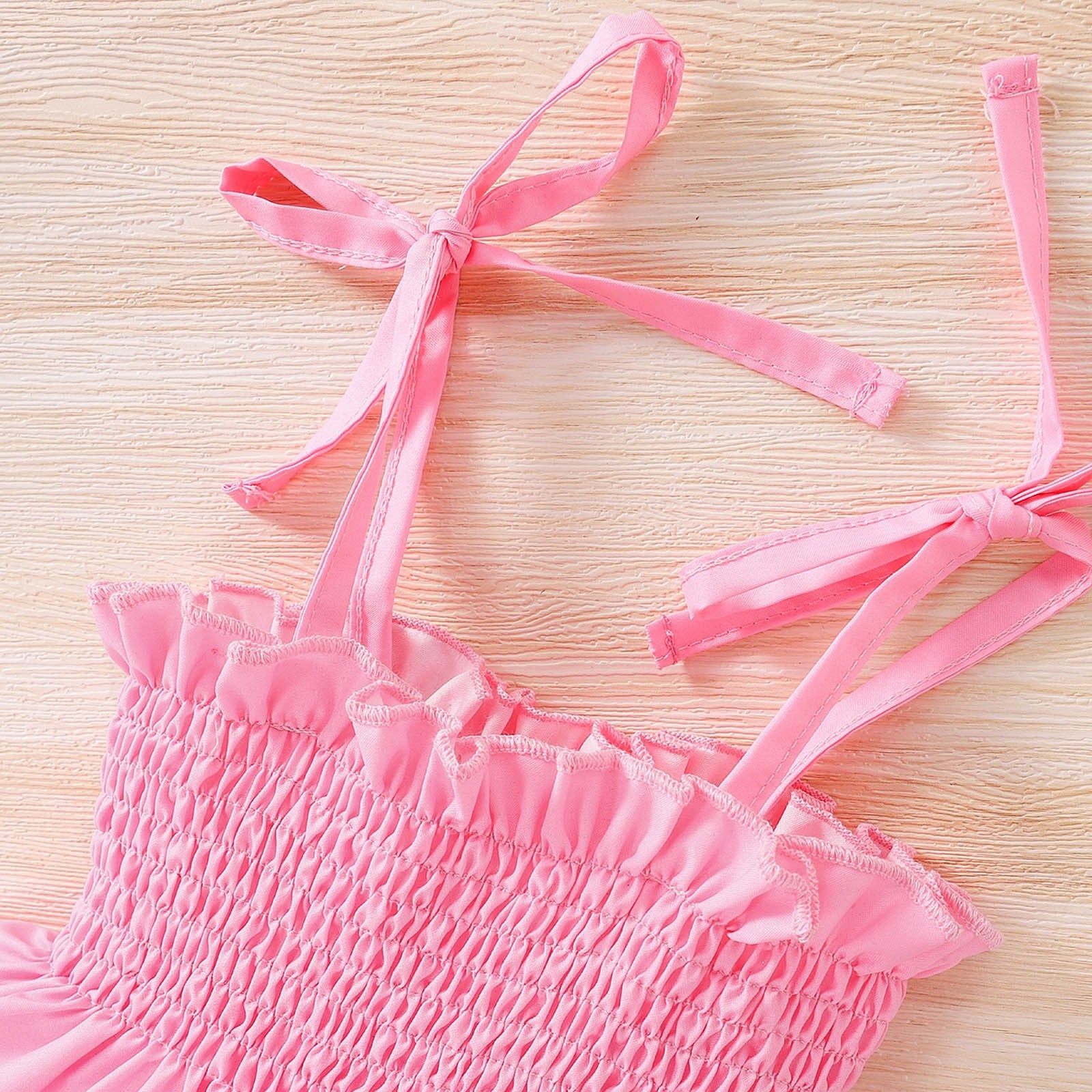 Adorable Infant Baby Girls Dress in Rainbow Colors for Summer