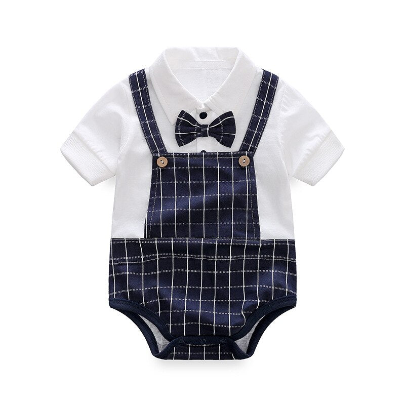 Summer Short Bodysuits for Baby Boys, 0-18 Months