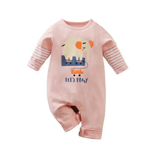 Hedgehog Rabbit Girls Newborn Bodysuits for Kids Girls Sleepwear Cotton Baby Overalls for Children Summer Baby Rompers