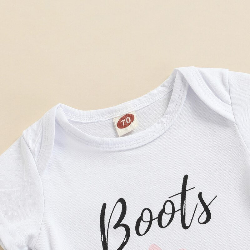 Baby Girls Summer Clothes Sets 3pcs