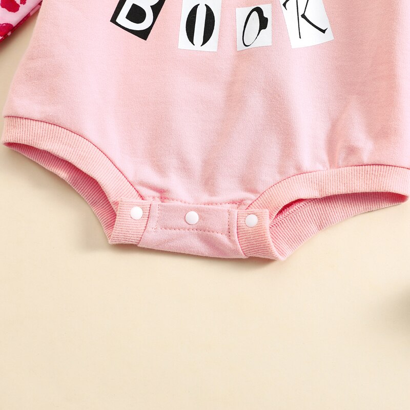 Adorable Valentine's Day Rompers for Newborn Baby Girls