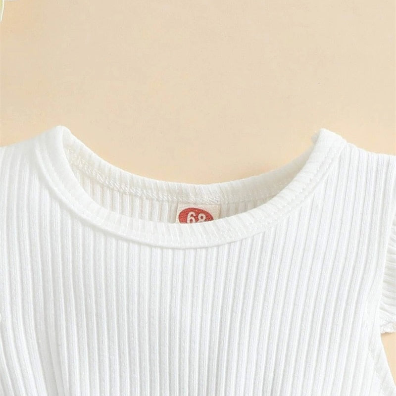 Stylish Summer Bodysuits for Your Little Princess - Flower Print Rompers for Infants and Toddlers