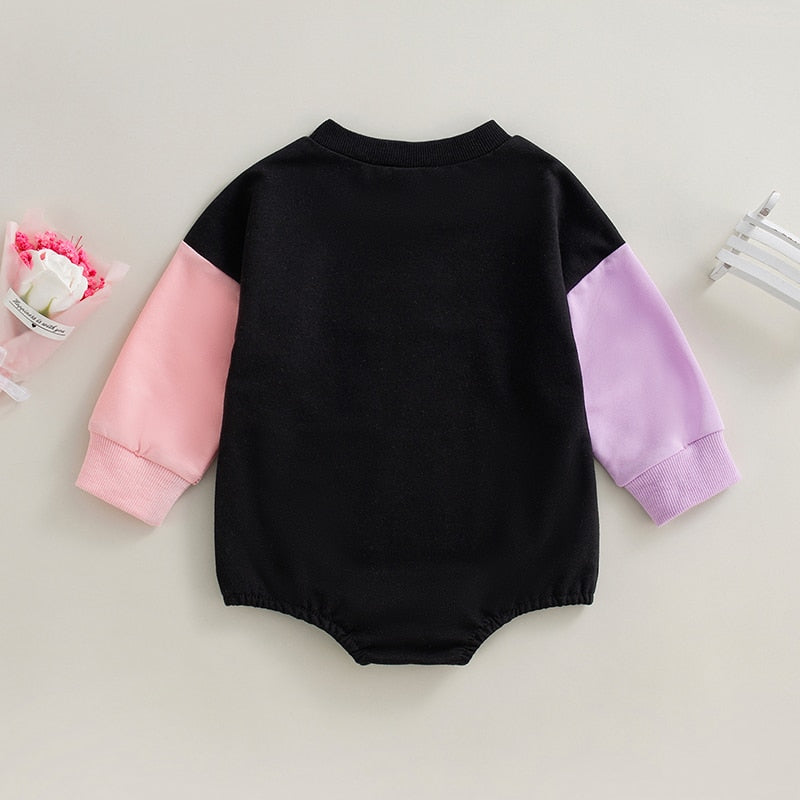 Lovely Autumn Newborn Baby Girls Donut Rompers Clothes