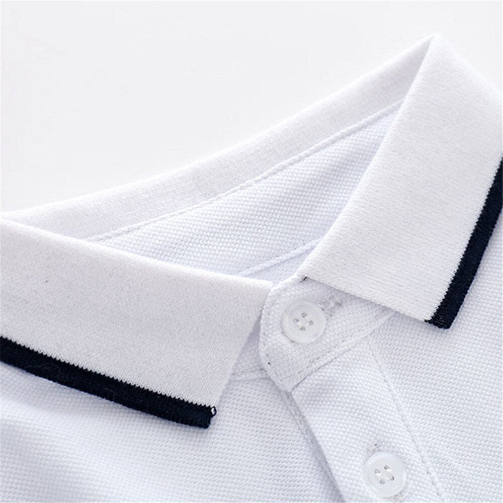 Toddler Boys Summer Clothes Set with Polo Shirt and Shorts