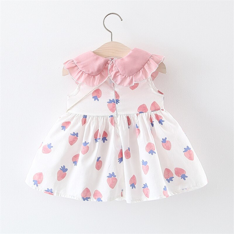 Sweet Strawberry Baby Girls Children Clothes Set