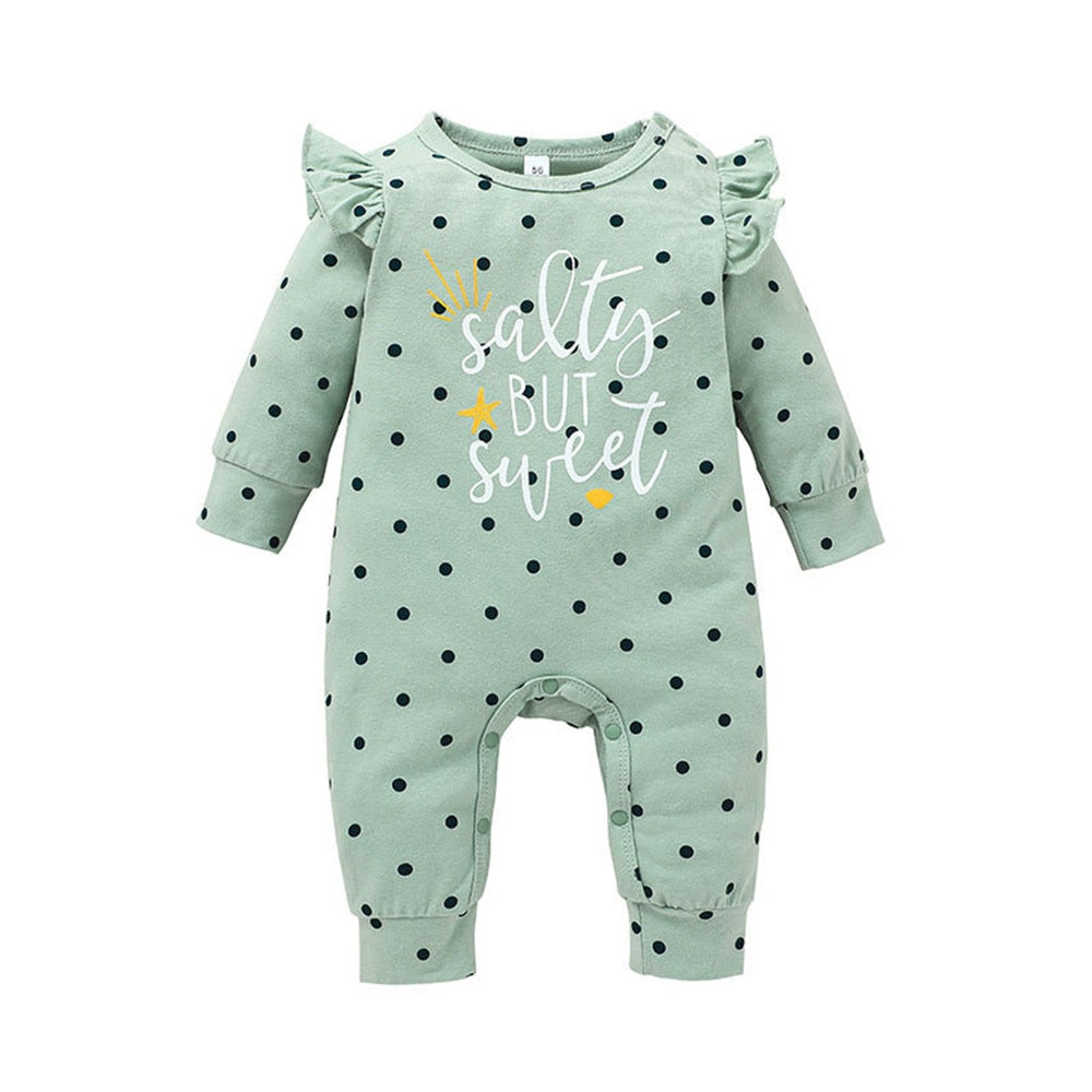 Sweet and Stylish Long Sleeve Rompers for Newborn Girls