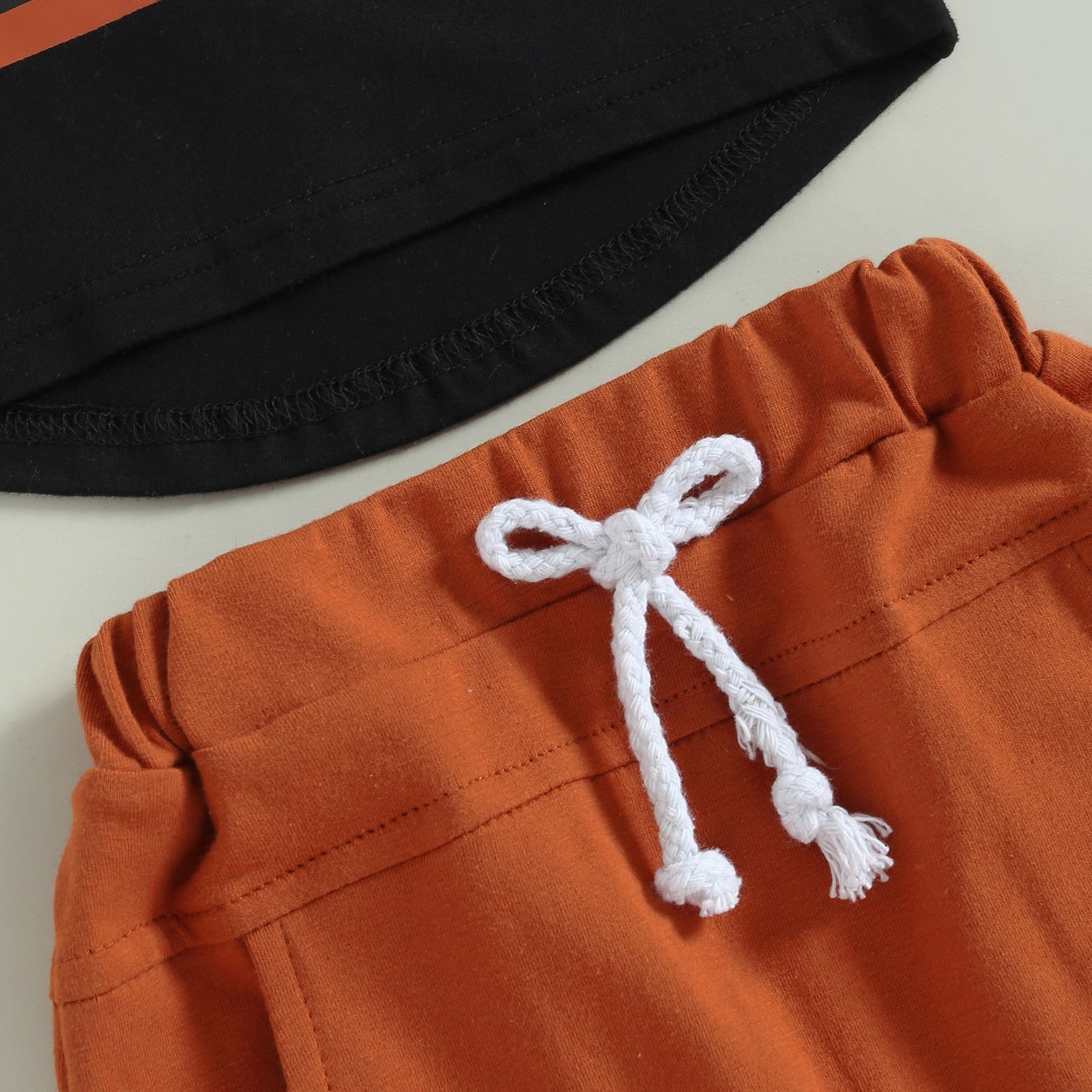 Trendy Summer Clothes Sets for Boys: Letter Print Patchwork Short Sleeve Hooded T-shirts+Shorts Tracksuits