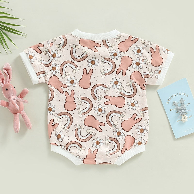 Cute Easter Jumpsuit for Newborn Baby Boys and Girls