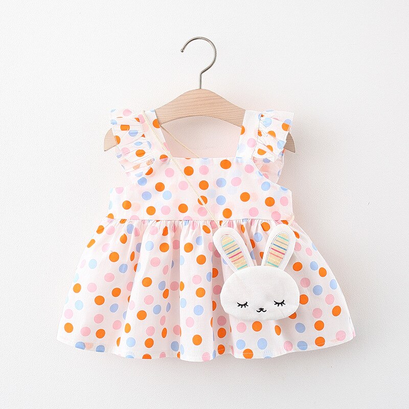 Adorable Polka Dot Dress Set for Baby Girls