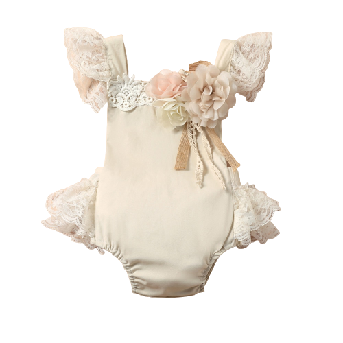 Gauze Embroidery Baby Rompers: Perfect Summer Outfit for Newborn Girls