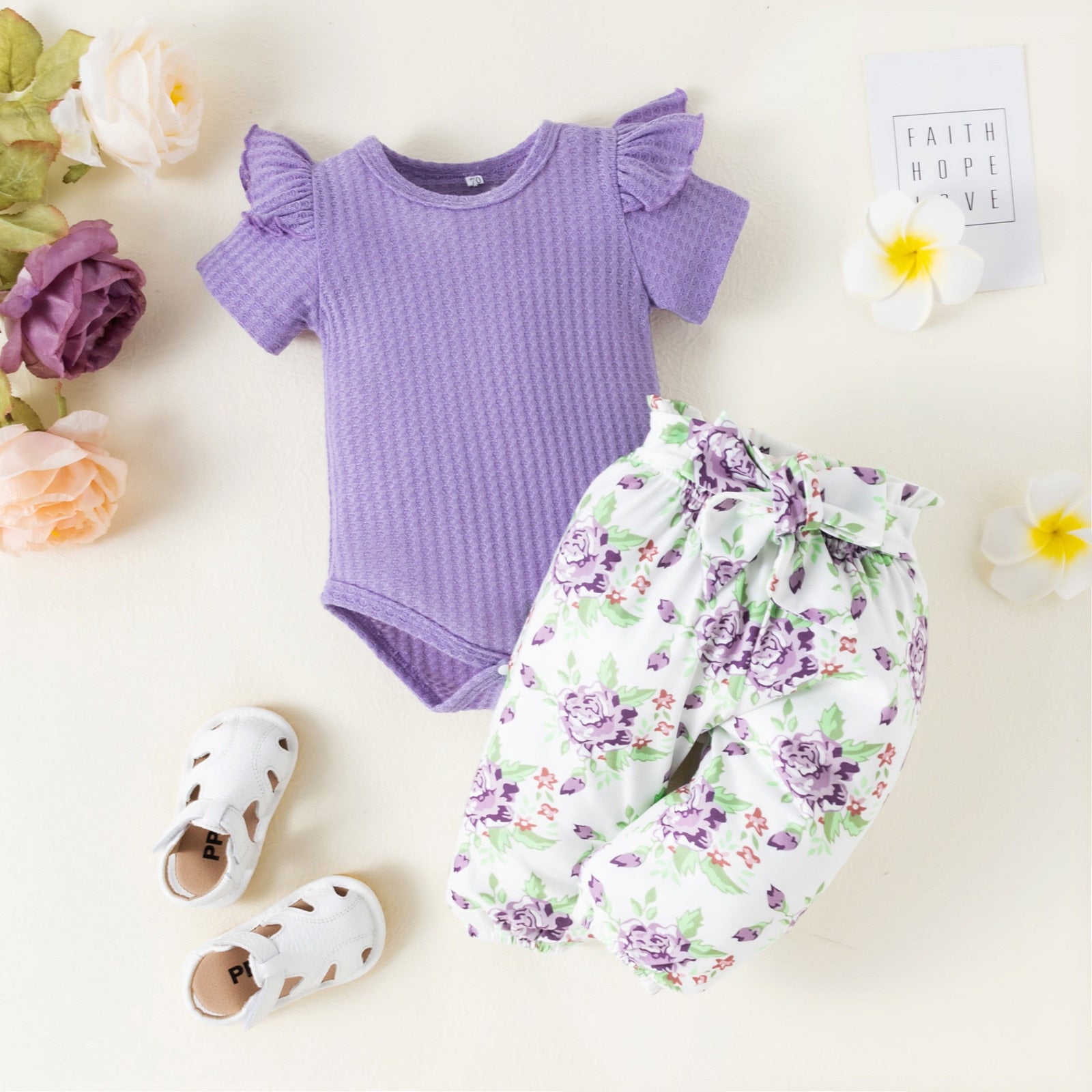 Adorable Infant Baby Girls Clothes Sets for Summer Days