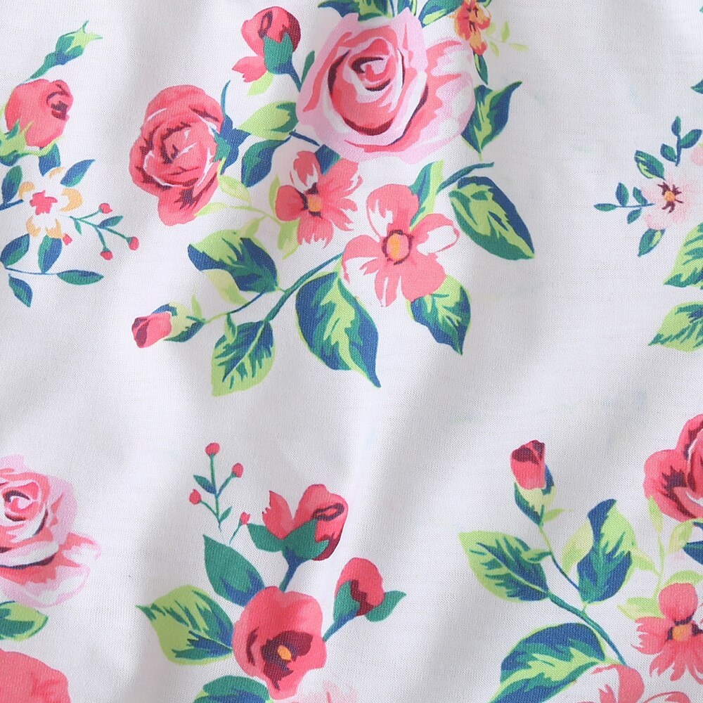 Adorable Floral Sleeveless Baby Rompers with Lace Details for Newborn Girls