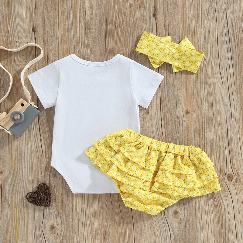 Lovely Summer Toddler Newborn Baby Girls Sets