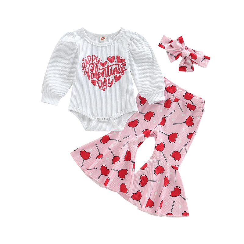 Valentine's Day Baby Girl Outfit