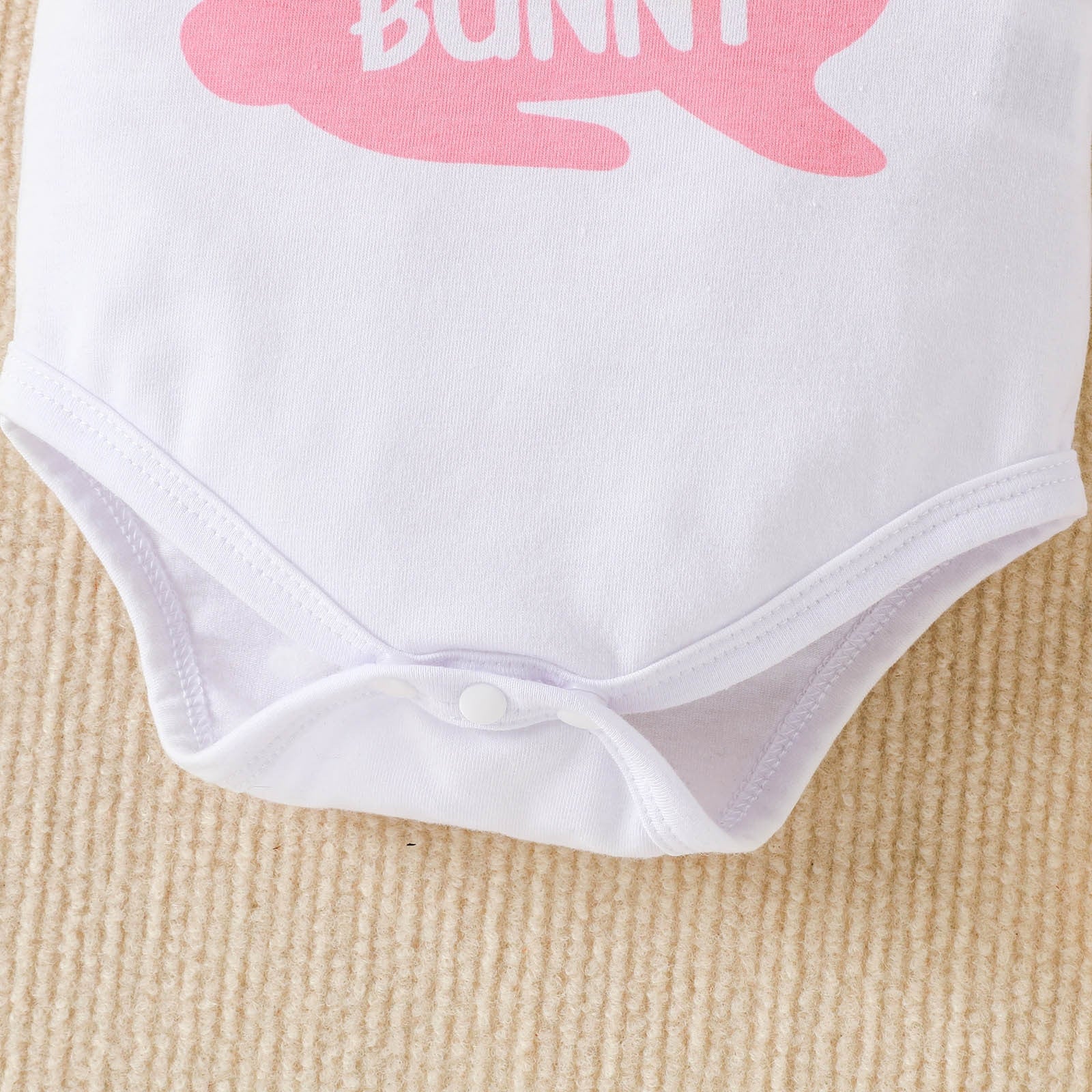 4Pcs Newborn Infant Baby Girls Cute Summer Clothes Sets with Rabbit Theme