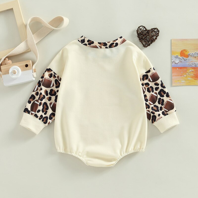Stylish Newborn Baby Girls Rompers with Floral, Rugby, and Leopard Prints