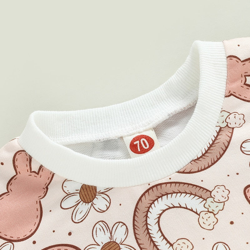 Cute Easter Jumpsuit for Newborn Baby Boys and Girls