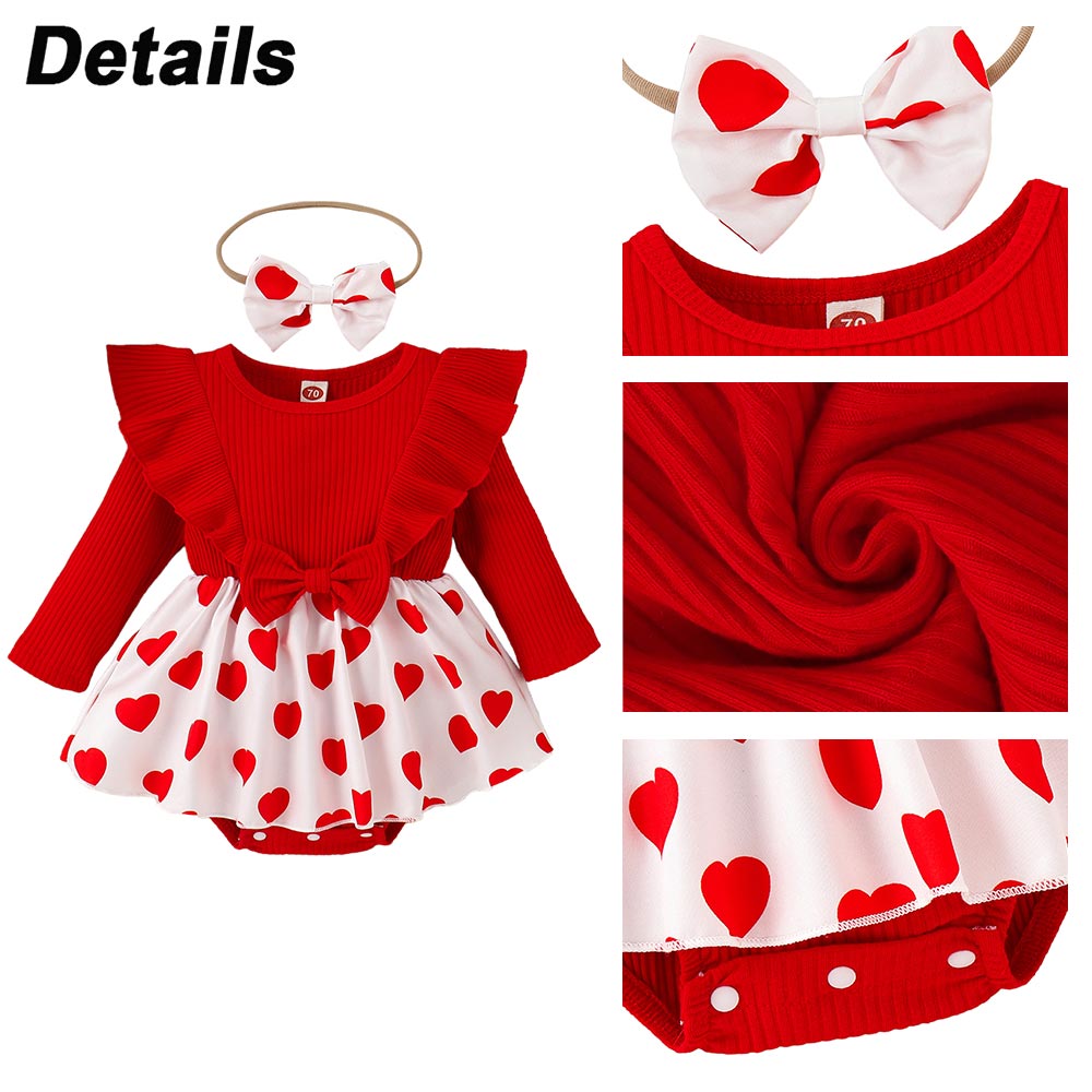 Stylish and Comfy Romper Dress Set for Baby Girls - Perfect for Spring and Beyond