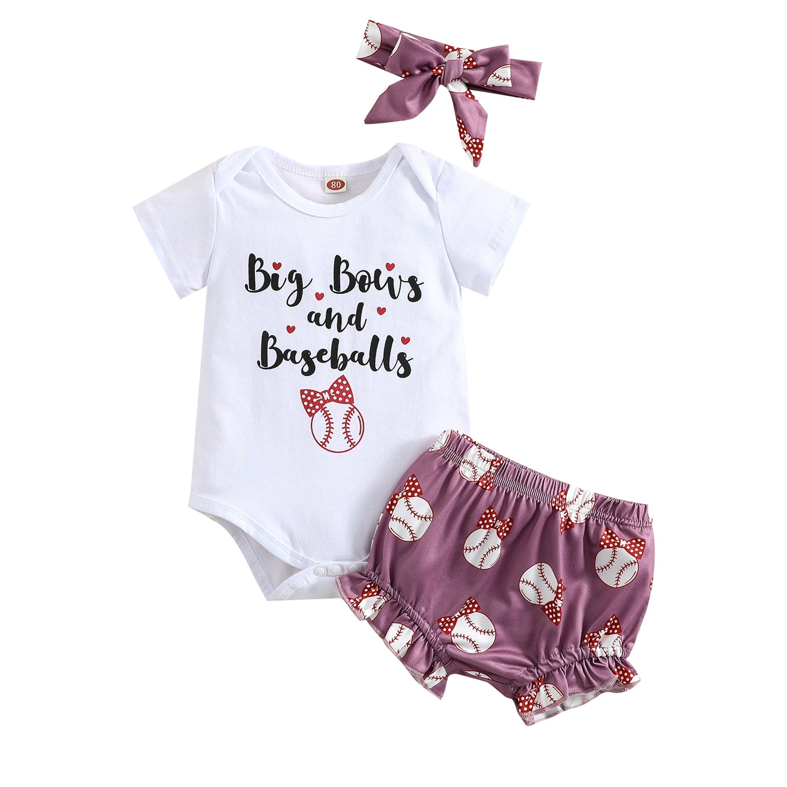 Adorable 3-Piece Summer Outfit for Newborn Baby Girls
