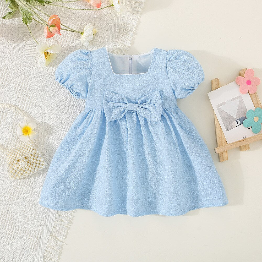 Baby Girl Flower Dress Summer Sleeveless Breathable Cotton Children's Clothes Sweet Toddler Kids Costume For 0 To 3 Years Old