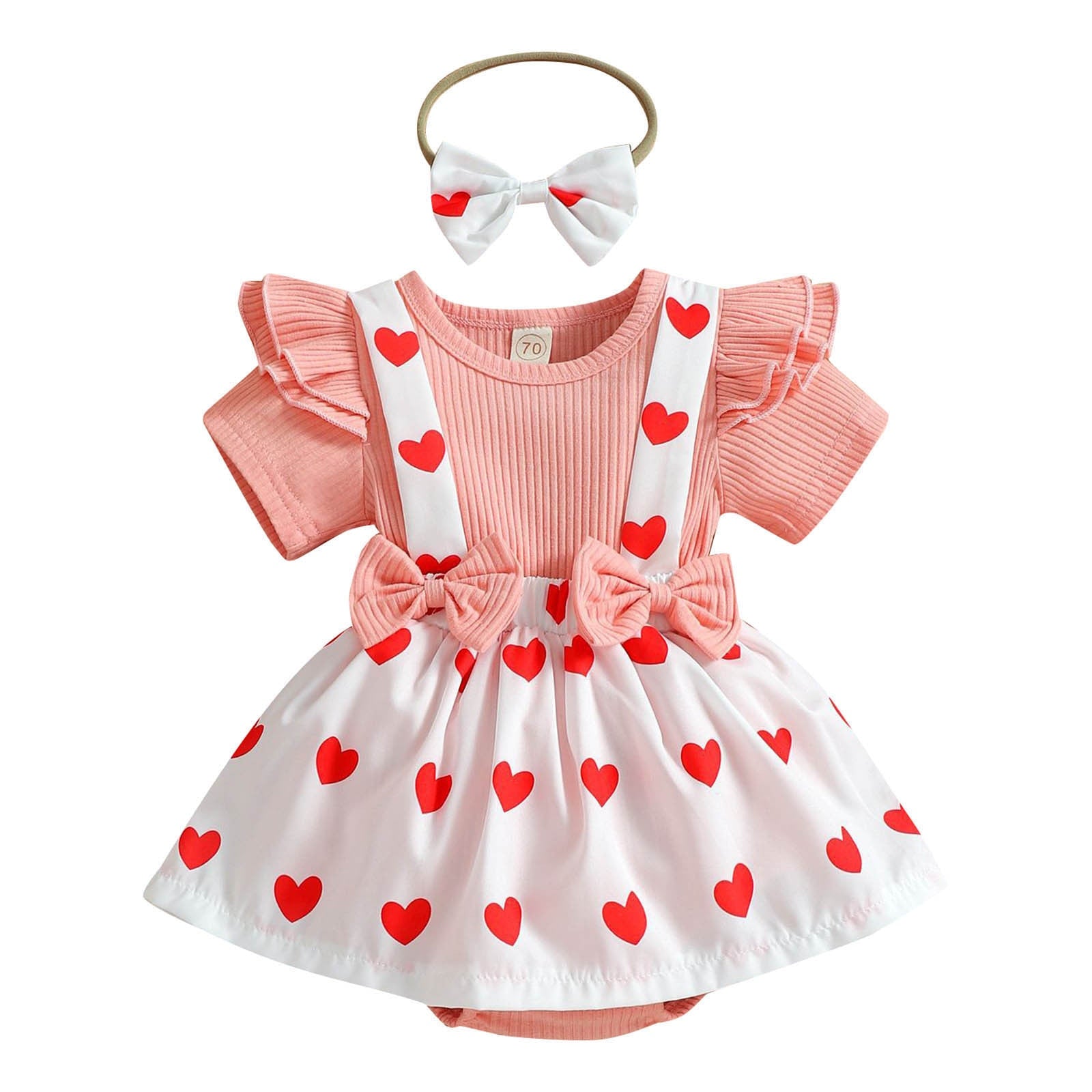 Adorable Infant Baby Bodysuits for Valentine's Day