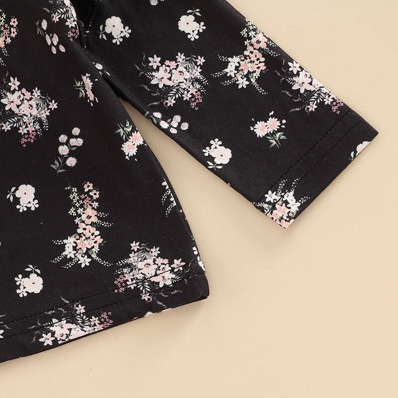 Vintage Autumn Newborn Baby Girls Clothes Sets
