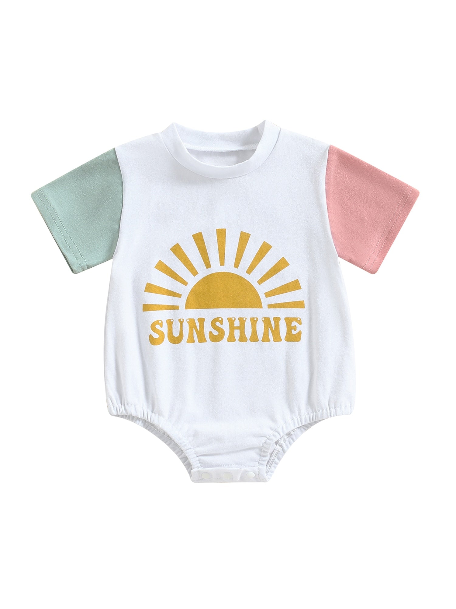 Summer Rainbow Romper for Girls and Boys