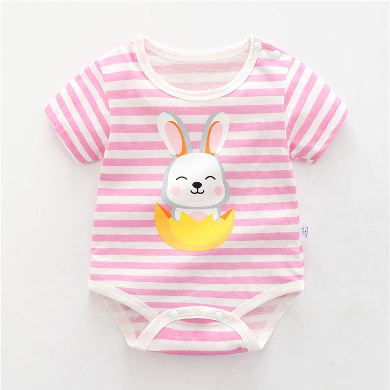 Adorable Cotton Bodysuits for Baby Boys