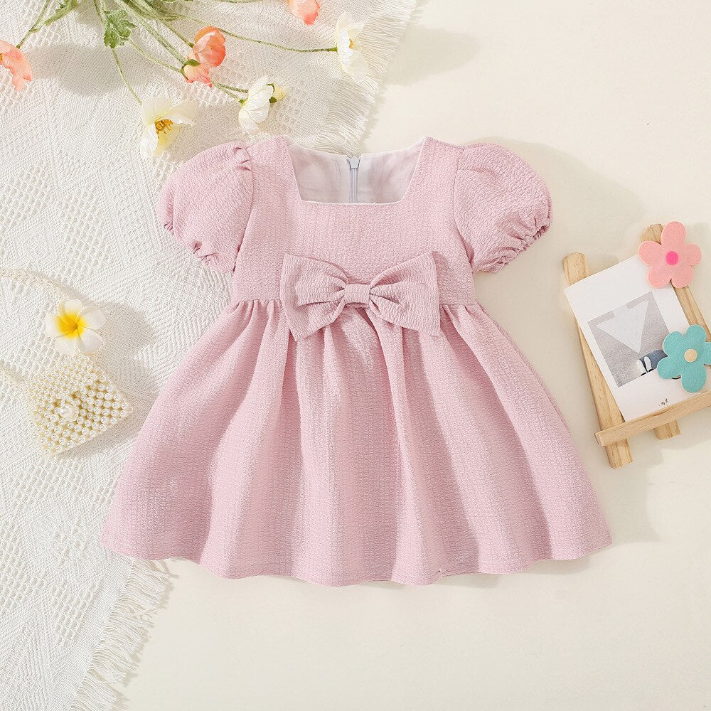 Baby Girl Flower Dress Summer Sleeveless Breathable Cotton Children's Clothes Sweet Toddler Kids Costume For 0 To 3 Years Old