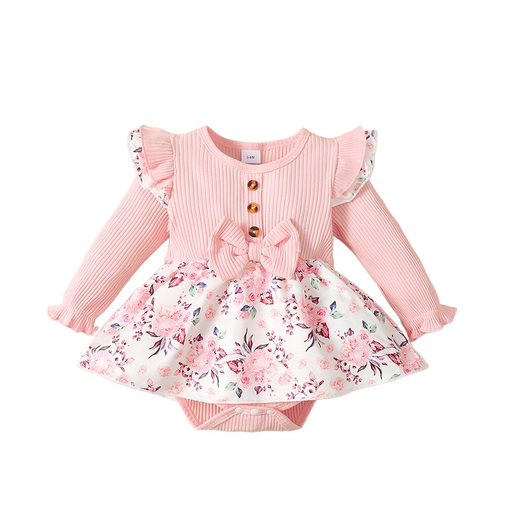 Cute and Comfy Romper Dress Set for Baby Girls - Perfect for Summer