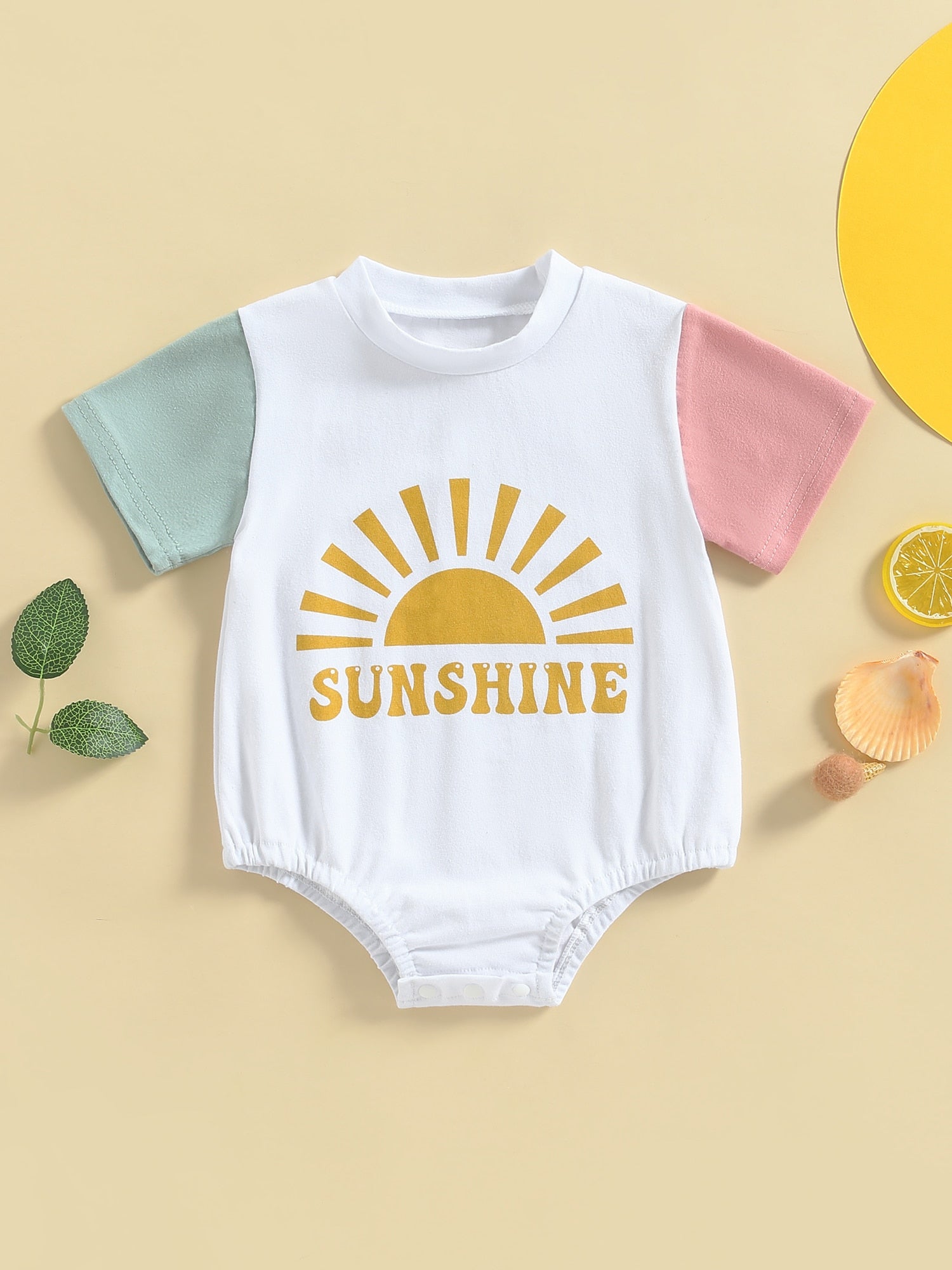 Summer Rainbow Romper for Girls and Boys