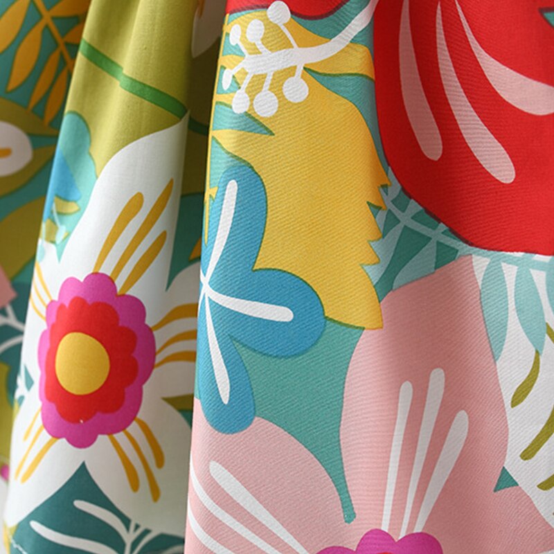 Sweet Flower Baby Girl Dress Set for Summer