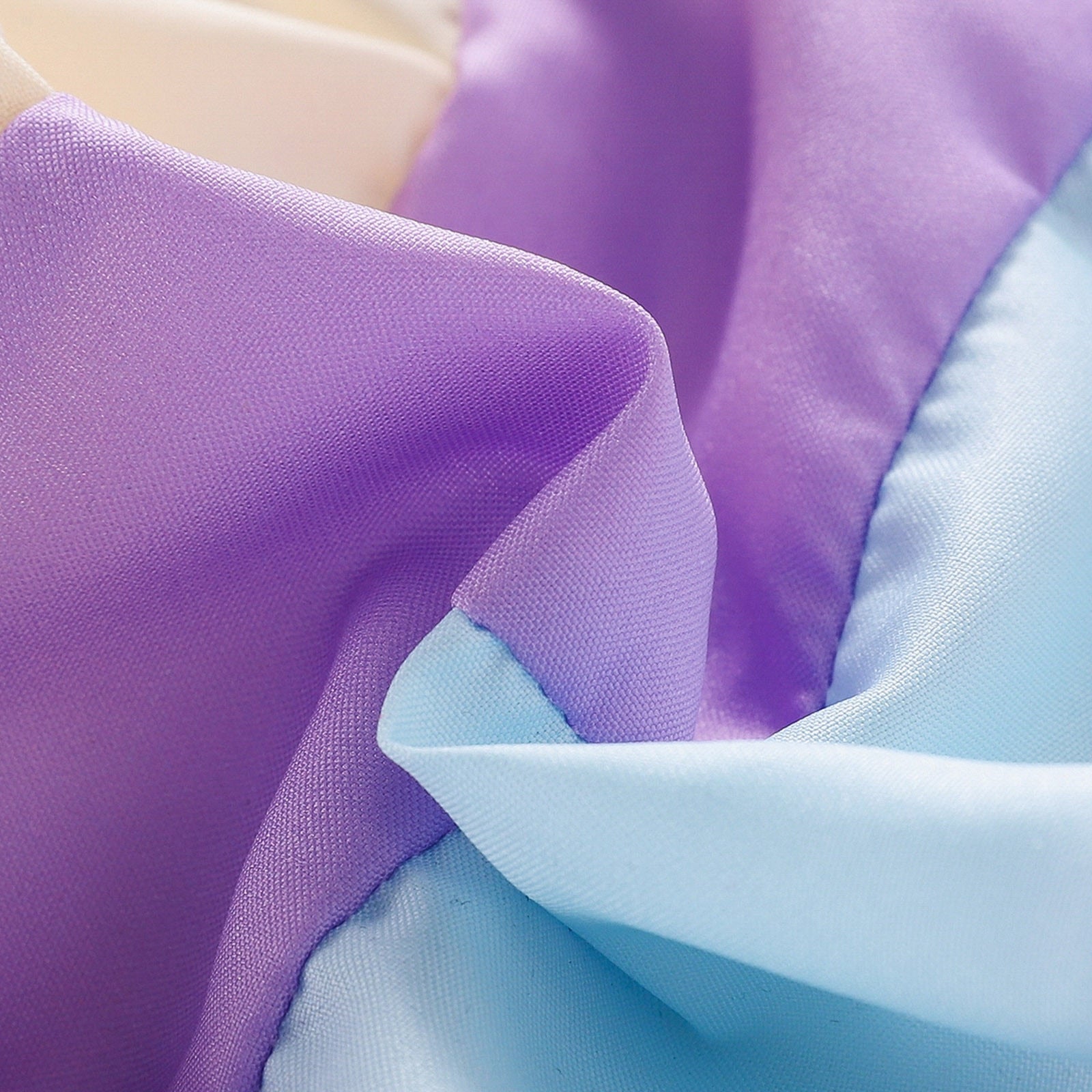 Adorable Infant Baby Girls Dress in Rainbow Colors for Summer