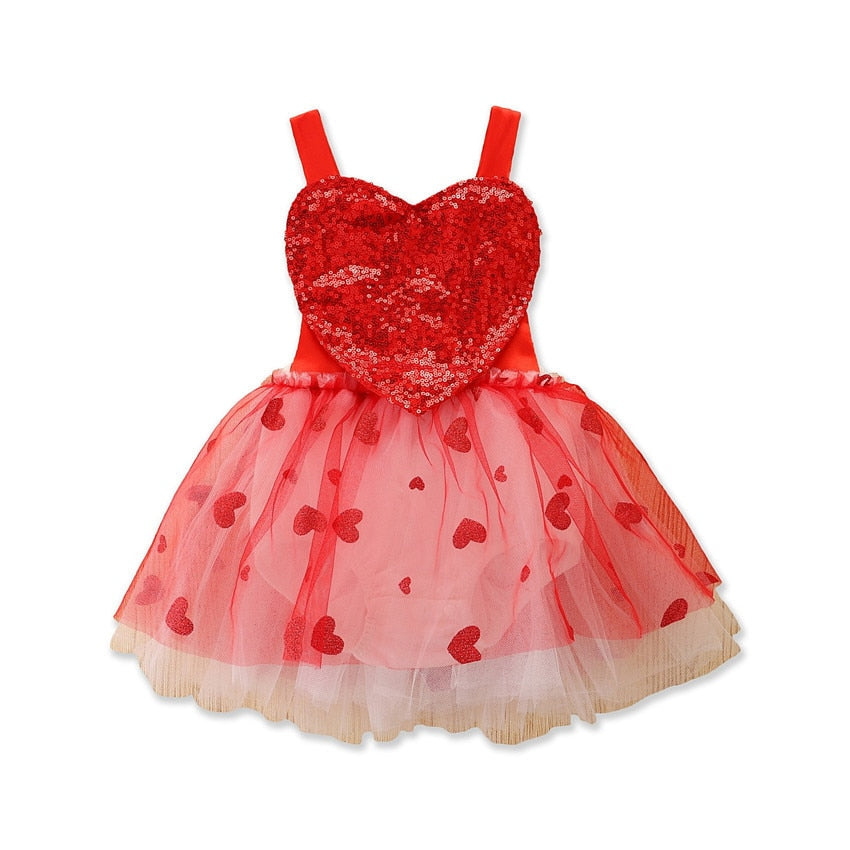 1-3Y Newborn Dress for Baby Girl Clothes - Sequined Princess Dress for Kids Birthday Party Costume