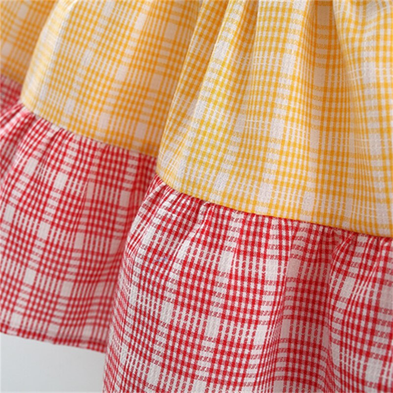 Colorful Loose Summer Baby Girl Sleeveless Dress