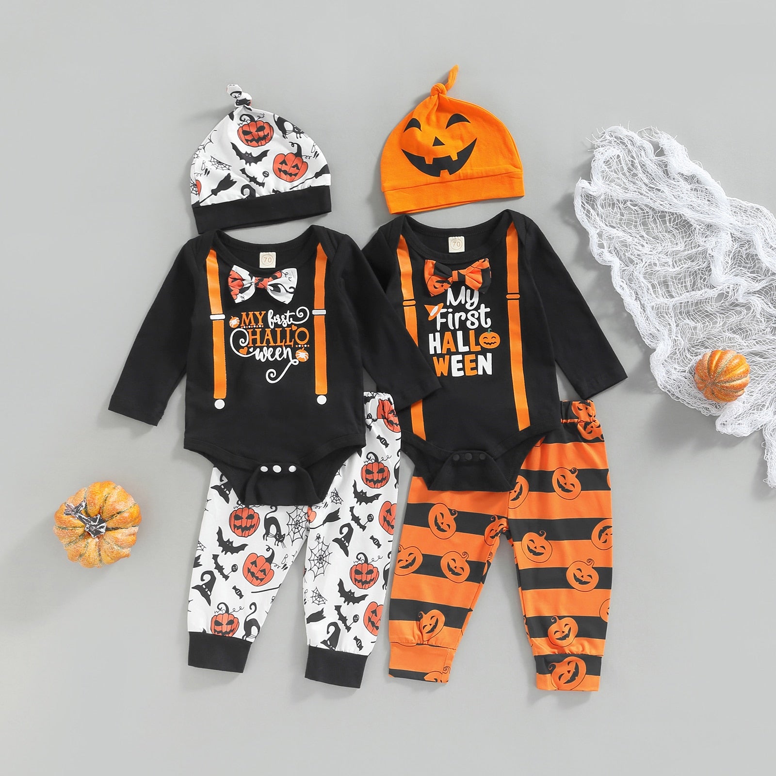 Adorable Halloween Newborn Baby Clothing Set