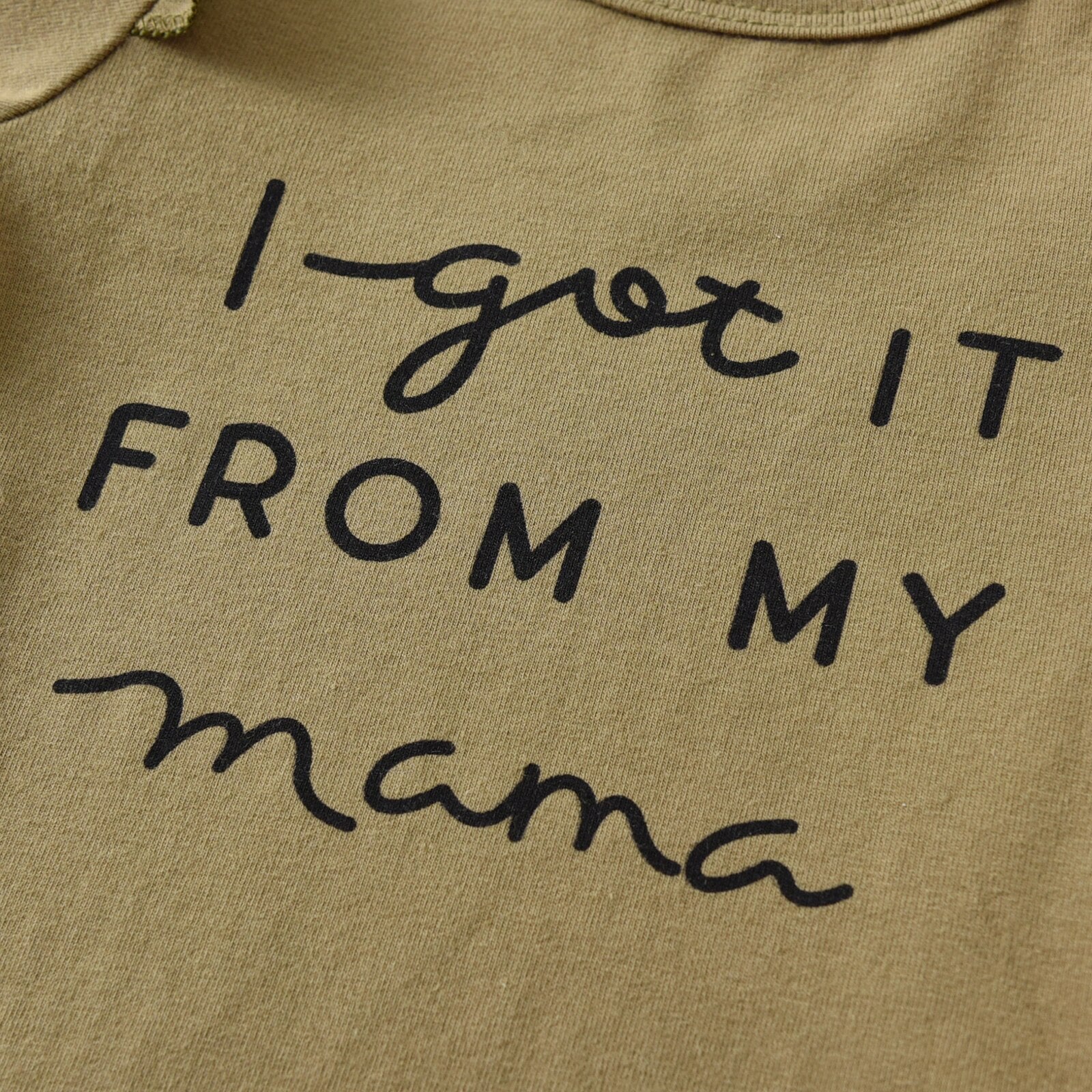 Cute 3Pcs Newborn Baby Girl Clothes Set with Letters Printed Romper Top