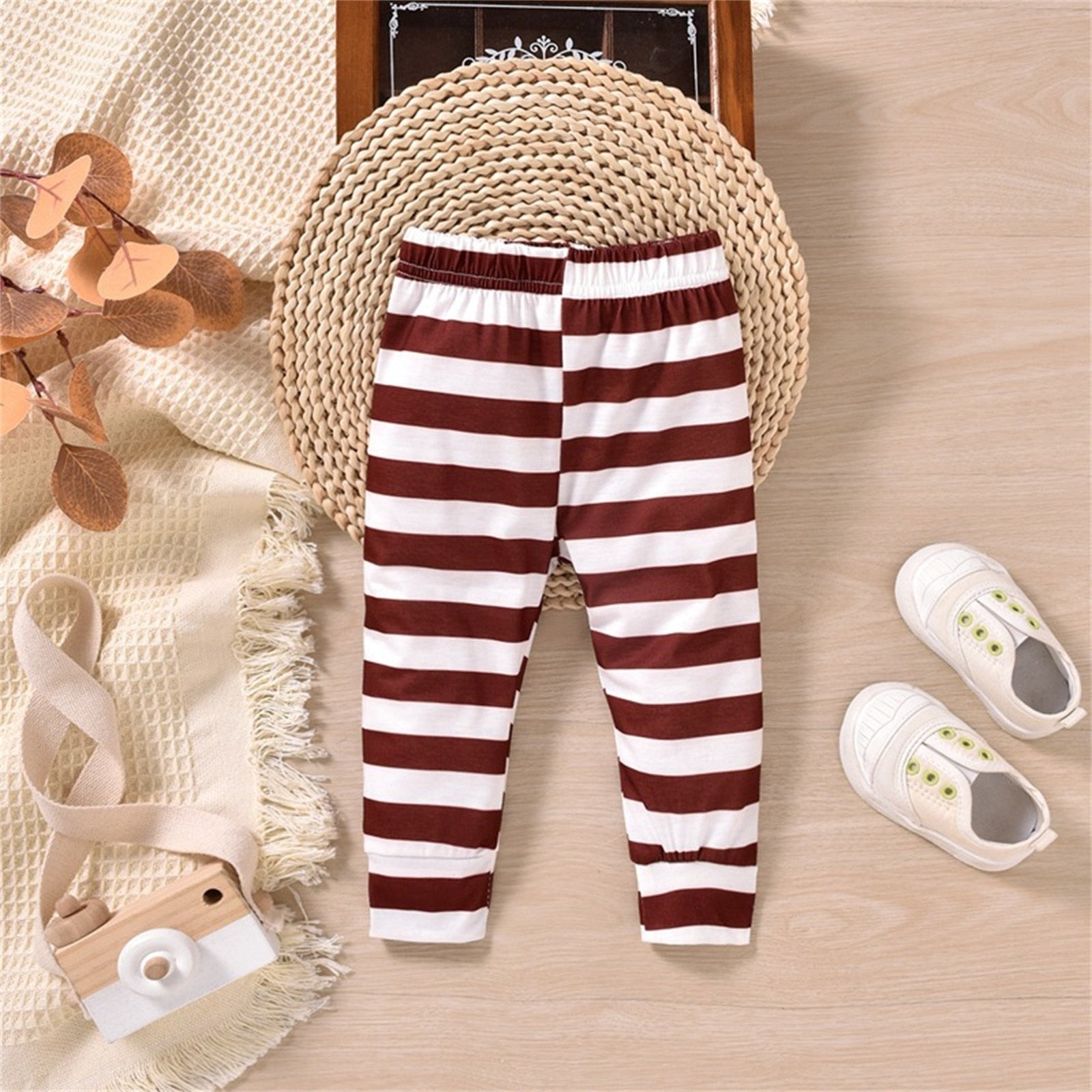 Adorable Thanksgiving Outfits for Your Little Girl - Newborn Infant Baby Girls Clothes Sets with Turkey Print and Stripes