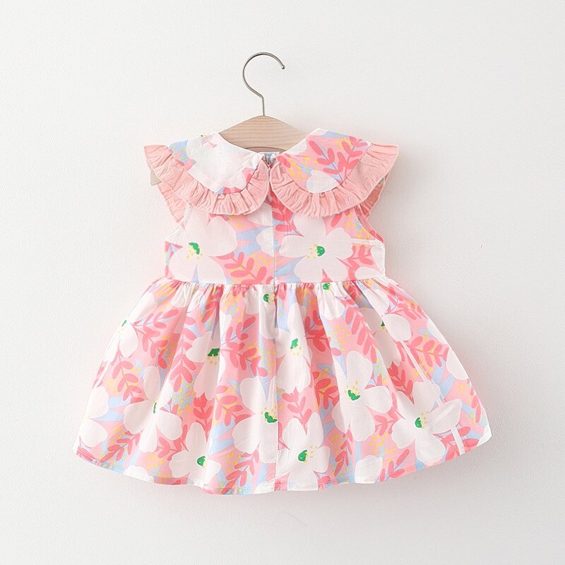 Korean Style Sweet Baby Girl Dress for Summer