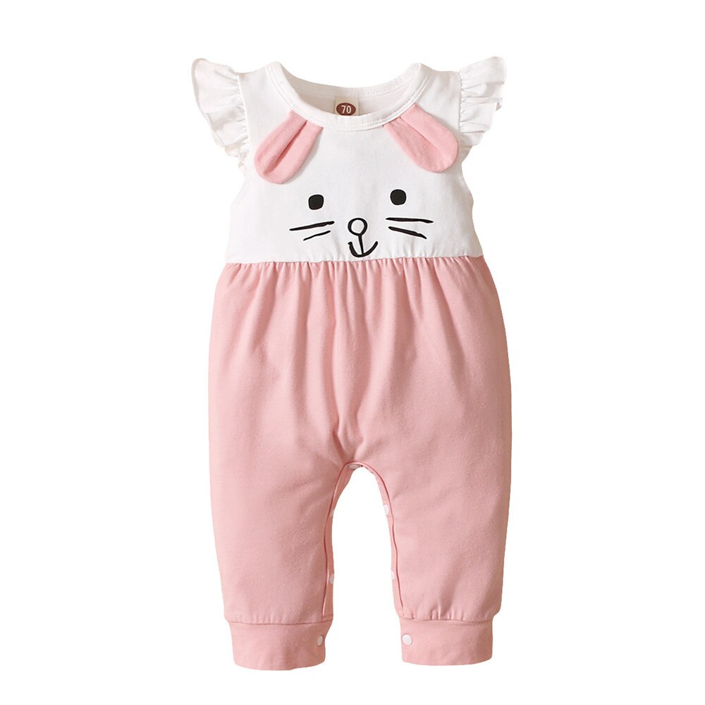 Adorable Rabbit Rompers for Baby Girls
